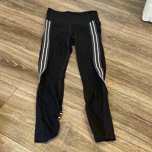 Athleta striped workout pants